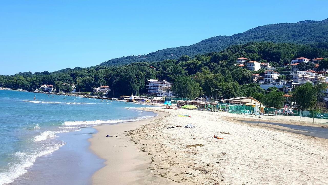 Seaside Apartments & Rooms Kampouri Stomion  Bagian luar foto